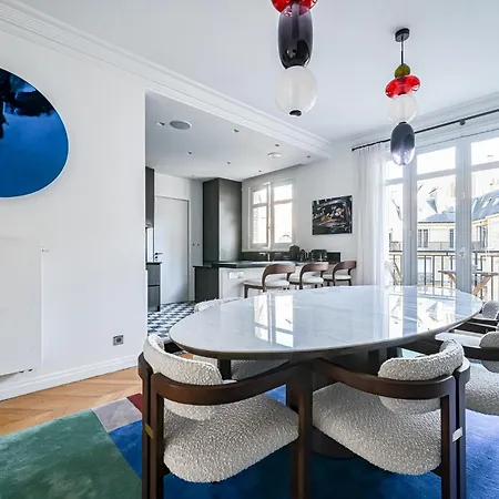 Elegant 170m2 Near Eiffel Tower Apartamento Paris