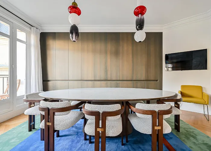 アパート Elegant 170M2 Paris Apartment Near Eiffel Tower